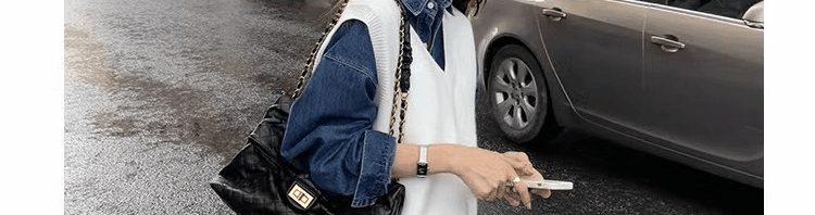 Женская жилетка 毛衣马甲背心衬衫两件套女衬衣春季2025新款搭配叠穿马夹针织上衣