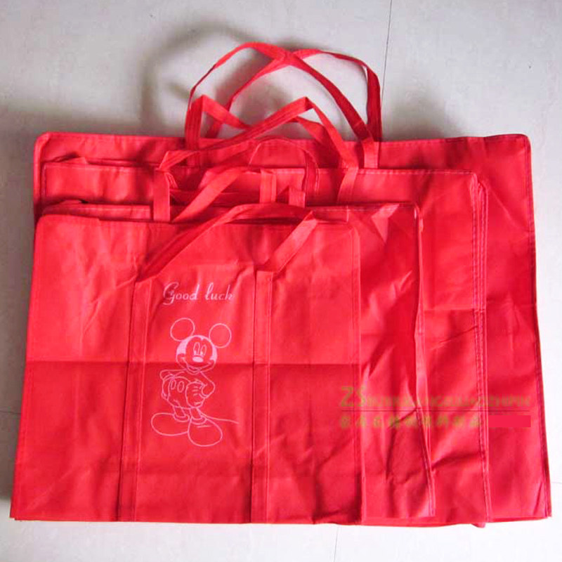 Unwoven cloth bag Handbags clothes containing travel bag Multi-spec moving Packing Transport Express Bag 10