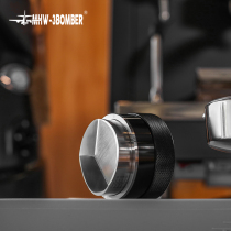 MHW-3BOMBER Bomber Promise Powder Distributor Coffee Press Adjustable Solid Wood Powder Hammer 51 58MM