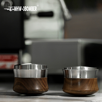 MHW-3BOMBER bomber powder machine coffee powder machine adjustable height solid wood powder machine 58mm