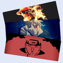 Customized fire shadow ninja animation surrounding super-large thickness mouse pad net Coffee desk pad notebook keyboard mat