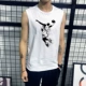Áo vest nam mùa hè rộng rãi cotton thể thao áo len XL không tay quây áo thun xu hướng áo thể dục - Áo vest cotton vest nam trung niên
