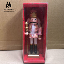 Walnuts Clip Puppet Pink Sequin Pearl Film New Christmas New Year Gift Micro Blemish Handicraft Pendulum