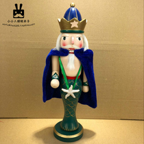 Walnuts Clips Puppet Characters Series Haiwang Individuality Style Christmas New Year Gift Solid Wood Pendulum