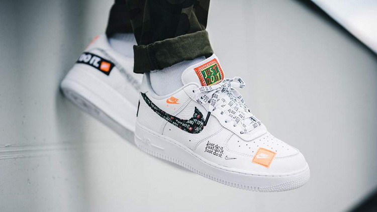 42 vận động viên thể thao Nike Air Force 1 AF1 Just Do It sneakers AR7719 AO6296 - Dép / giày thường giày thể thao adidas nữ