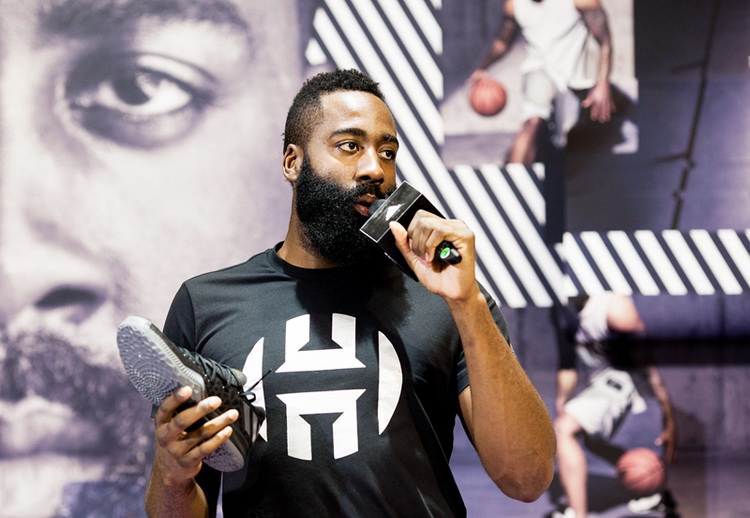 [42 người chơi thể thao] Giày bóng rổ Adidas Harden B E Harden phiên bản ngắn CG4192 AC7821 giày thể dục