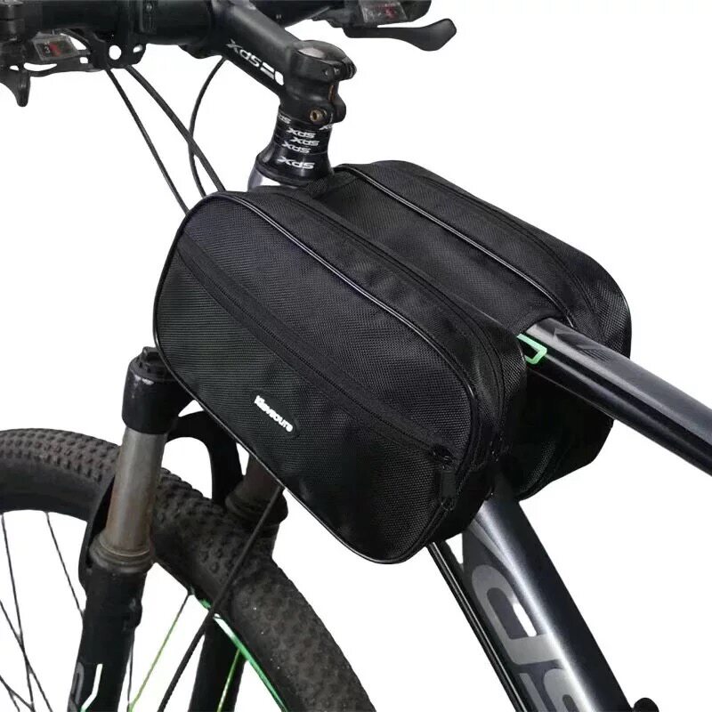 Hot selling universal bicycle beam bag mountain bike tube bag