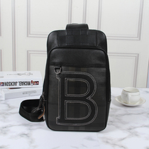 2020 Exploits Large Capacity Headlining Cow Leather Travel Backpack Casual Fashion Chest Bag Multifunction Skew Satchel Wave