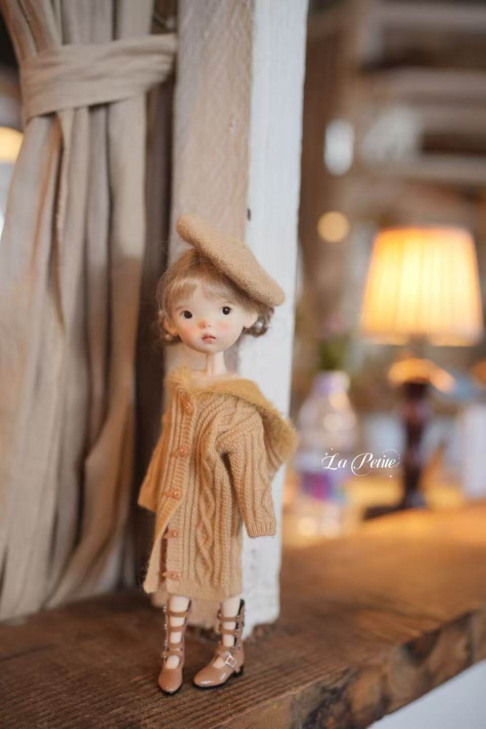 Одежда для кукол BJD lapetite娃衣配件画家帽6色16.5cm头围蓝豆豆愚蠢王子现货2顶包邮