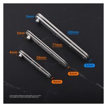 Door rotating chicken mouth hinge upper and lower hinges Heaven and Earth shaft hinge 180 degree shaft stainless steel one-shaped hinge 7-shaped