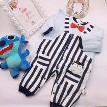 Vertical Bar Harness Thick Cotton Khays 6514 A3