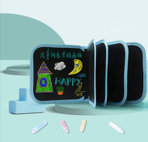 Childrens painting This graffiti writing This suit portable drawing board can be rubbed off