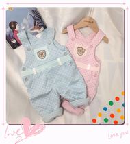 Shallow Autumn Wind Color Weave Clip Silk Jacquard Back Strap Pants AYB2510 (808) A3