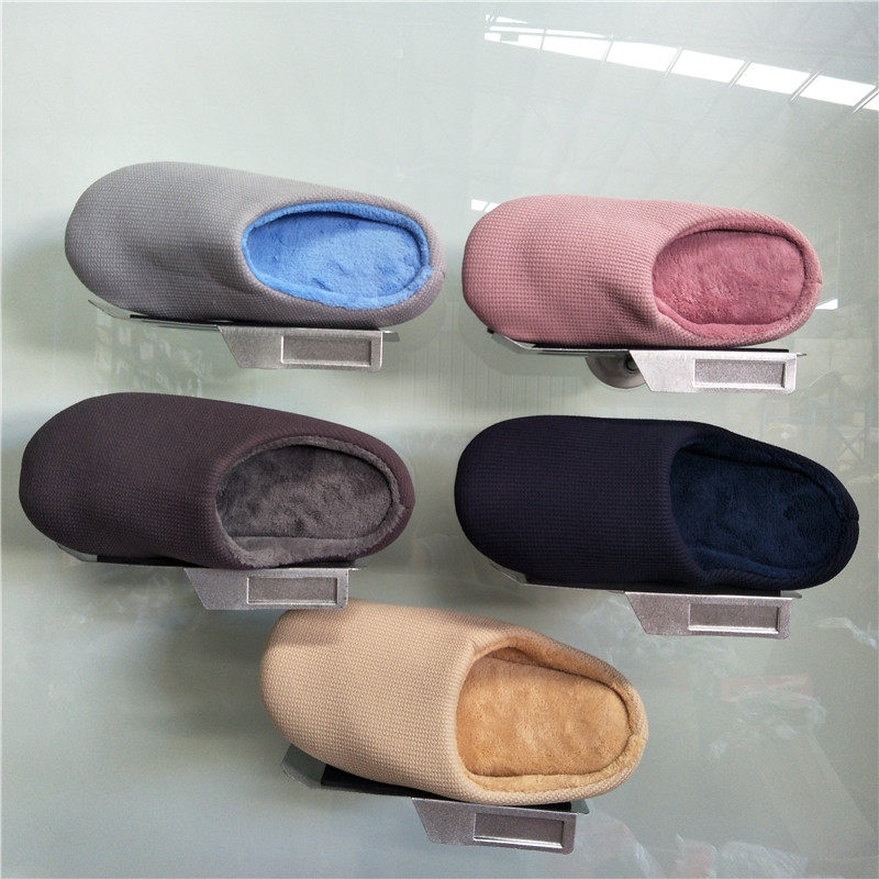 Foreign Trade Original Single Autumn Winter Cotton Tug Daily Home Slippers Indoor warm lovers Wool Cotton Shoes Non-slip Men Winter