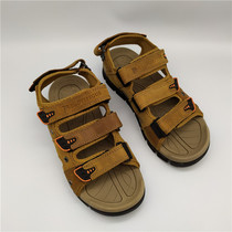 Foreign trade original men sandals z leather wear-resistant non-slip breathable leisure sandals student shoes