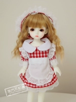 Арбуз красный милый платье для горничной Трехлопное набор