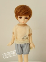 Коричневый абрикосовый свитер, комплект