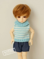 Лазурный синий свитер