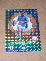 2021 panini serie a mosaic star card tka refract 28 napoli insigne