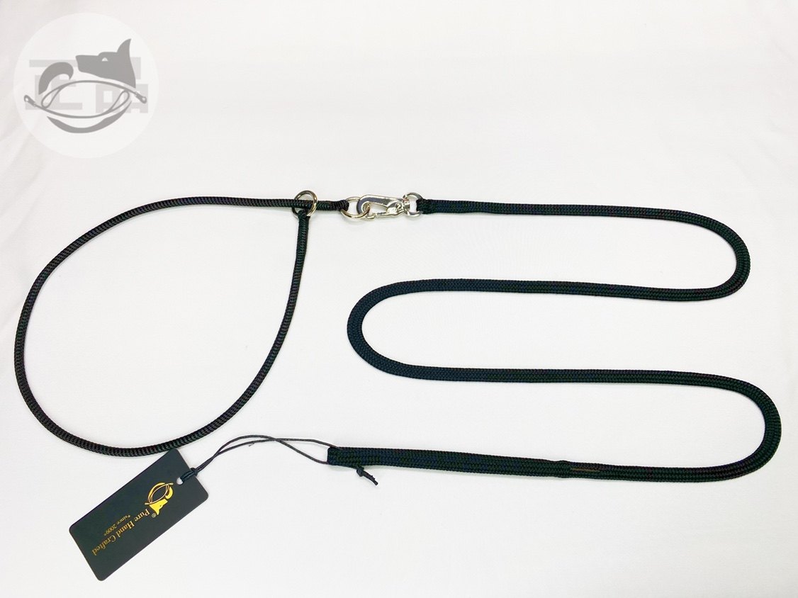 Imported professional competition 5mm circular P - chain 8 mm flat traction with Jinn along correcting dog rope