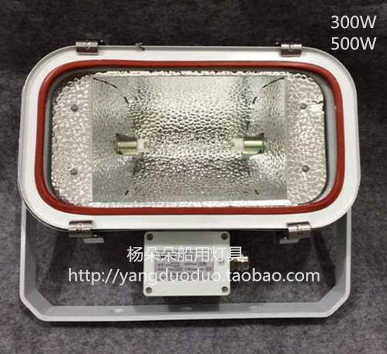 Marine flood light TG11 300W500W stainless steel halogen lamp halogen tungsten lamp TG18 R7S lamp holder direct sales