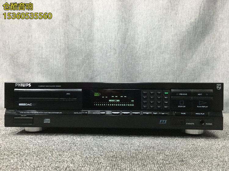 Belgian origin Philips Philips CD820 CD player CD player 220V