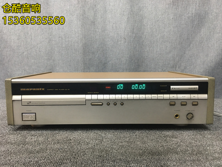 Condition new European version golden Japanese origin Marantz MARANTZCD72 fever CD machine original 220V