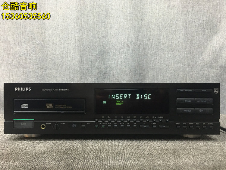 Belgian origin Philips Philips 850MKII pure fever CD player 220V