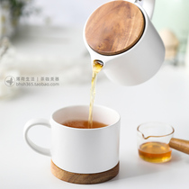 Creative hipster one person child mother bubble teapot one cup filter flower teapot ceramic pot afternoon tea black tea cup