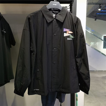Li Ning Fashion Trends Sportswear Mens 2023 Fall New Anti-Woody Series Anti-Splash Water Loose Casual Jacket