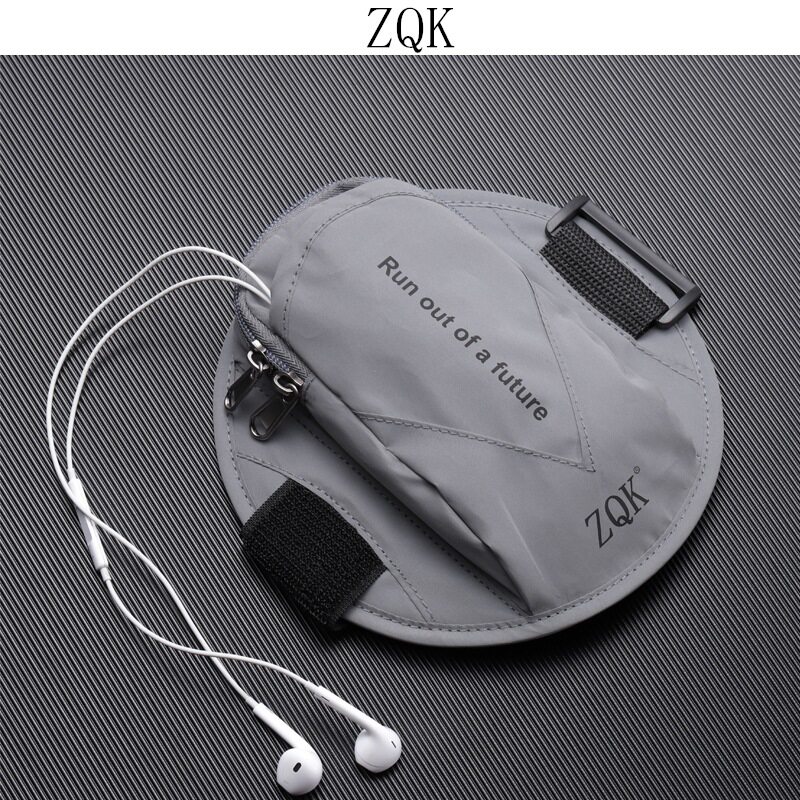 Outdoor running sports mobile phone arm cover Reflective waterproof wrist bag Fitness equipment men and women change key card bag