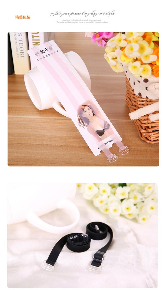 Hàn Quốc bra vô hình dây đeo vai đồ lót dây đeo áo ngực dây đeo trong suốt dây đeo vai vô hình dây đeo áo ngực dây đeo áo ngực khóa dây áo trong