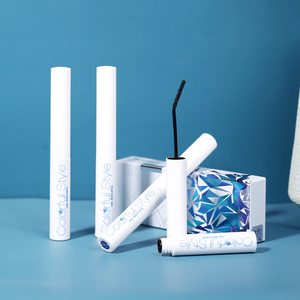 彩色睫毛膏蓝色紫色防水不脱妆送睫毛夹