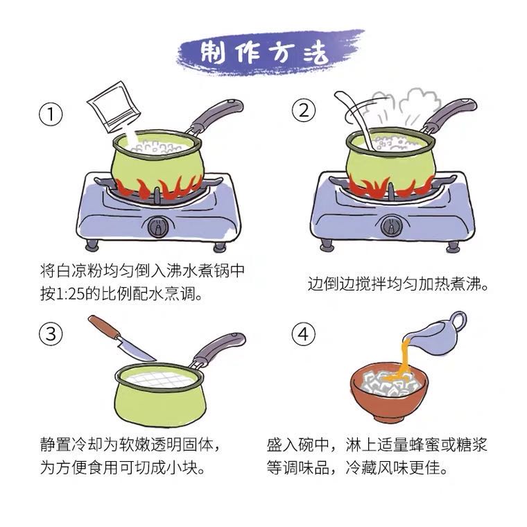 奶茶店专用免煮舒亦烧仙草粉