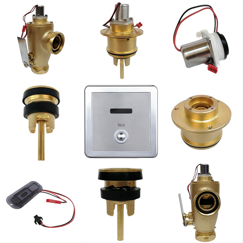 Suitable for Lejia squat toilet induction flusher Shengke-S accessories induction window solenoid valve piston valve core valve body assembly