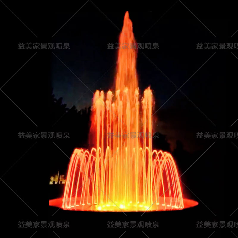 Music Fountain Custom Full Set Equipment Water Curtain Film Square Dryland Springs Fountain Pool Large Fountain Design Manufacturer-Taobao