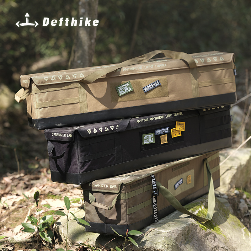 Defthike Camping Equipment Tool Bag Multifunctional Foldable Car-Mounted Canopy Pole Bag Storage Bag Defthike Camping Equipment Tool Bag Multifunctional Foldable Car-Mounted Canopy Pole Bag Storage Bag