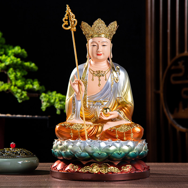 12-inch Ksitigarbha Bodhisattva 16-inch original wish resin Buddha statue Ksitigarbha Bodhisattva 19-inch Ksitigarbha peace