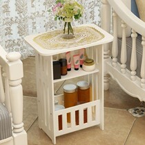 High-footed sofa trolley-side cabinet small tea table