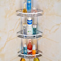 Bathroom shelf wall toilet bathroom no holes tripod