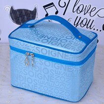 Waterproof foiling the makeup bag collection bag Korea portable