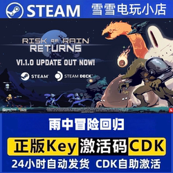 Risk of Rain Returns: the Adventure in the Rain: Official Steam China Region Activation Code Cdk