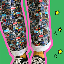 ins Tide people wear cartoon American retro home pants vintage men and women couples Cotton pajama pants long casual pants