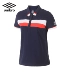 Umbro Umbrella 2019 Mùa hè New Lapel Phụ nữ Colorblock Thời trang Áo sơ mi Polo giản dị Áo thun thể thao nữ - Áo polo thể thao Áo polo thể thao