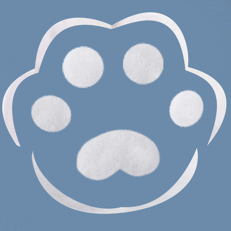 猫と棉的LOGO