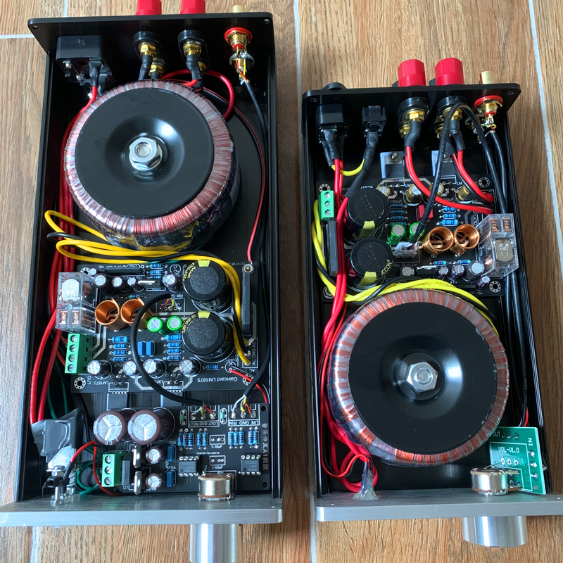LM1875 power amplifier A1 pre-finished machine GC2 0-channel stereo HIFI fever high fidelity resistant to human voice