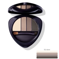 Aqing German family Dr Hauschka eye makeup eye shadow eyebrows palette 01 four colors