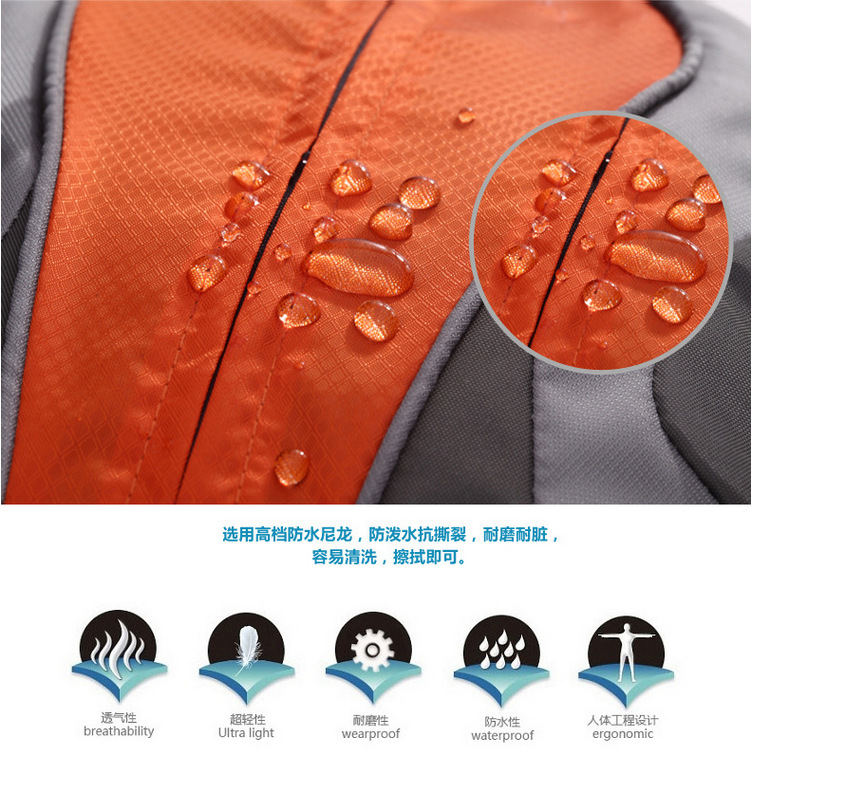Tiger xuyên quà tặng thời trang giải trí thể thao du lịch ba lô leo núi ba lô có thể được tùy chỉnh - Túi du lịch túi xách du lịch cỡ lớn