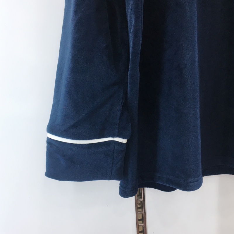 Mùa thu và mùa đông mới Bộ đồ ngủ đôi Nicole 2018 dịch vụ tại nhà hai mặt cashmere đồ ngủ nữ giản dị N83D5411 bộ hoạt hình các loại
