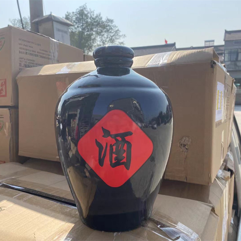 Yixing clay pottery ceramic wine bottle empty bottle liquor 1kg 2kg 3kg 5kg 10kg antique wine jar small wine altar